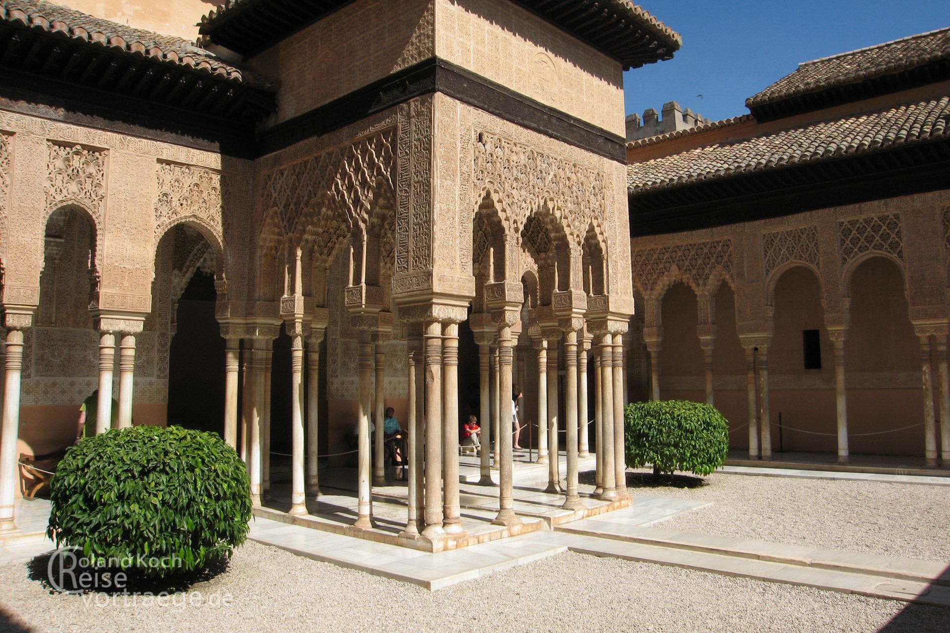 Spanien - Andalusien - Granada - Löwenhof in der Alhambra, Weltkulturerbe